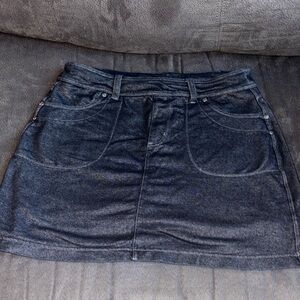 Athleta Charcoal Mini Skirt